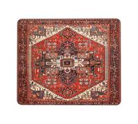 Alfombrilla De Ratón Vintage Antiguo Oriental Turco Bohemio Alfombrilla De Ratón para Juegos Alfombrilla De Ratón Lavable Alfombrilla Escritorio para Ordenadores Trabajo 25X30Cm