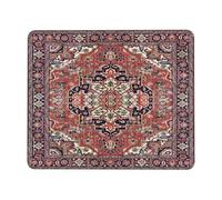 Alfombrilla De Ratón Vintage Antiguo Oriental Turco Bohemio Mouse Pad Duradera Alfombrilla Escritorio Alfombrilla De Ratón Para Juegos Para Ordenadores Oficina Pc 25X30Cm