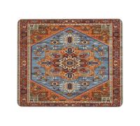 Alfombrilla De Ratón Vintage Antiguo Oriental Turco Bohemio Tapete Escritorio Impermeable Alfombra Escritorio Duradera Accesorio Escritorio Para Juegos Mac Pc 25X30Cm