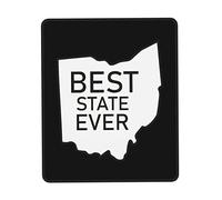 Alfombrilla De Ratón We Are Ohio Best State Ever Tapete Escritorio Multifuncional Alfombra Raton Protector Mousepad para Pc Ordenador Oficina 25X30CM