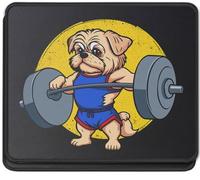 Alfombrilla De Ratón Weightlifting I Funny Deadlift Fitness I Gym Shih Tzu Set of 2 Mouse Pad Duraderos Mousepad Antideslizamiento Alfombra Raton para Trabajo Ordenador Pc 25X30CM