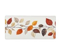 Alfombrilla de Ratón XXL 700 x 300 mm Blanco Alfombrilla Ratón Grande Hojas Mousepad de Juego de Alta Precisión,Mouse Pad Impermeable,Fondo de Goma Antideslizante, Accesorios de Oficina para PC M757