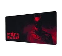 Alfombrilla de ratón XXL Batman - Alfombrilla de Escritorio (Mouse Pad) Protector Escritorio : Impermeable y Antideslizante (80X35 cm)