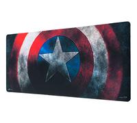 Alfombrilla de ratón XXL Capitan America - Protector de Escritorio (Mouse Pad) Alfombrilla de Escritorio : Impermeable y Antideslizante (80X35 cm)