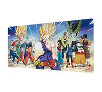 Alfombrilla de ratón XXL Dragon Ball Z - Alfombrilla de Escritorio (Mouse Pad) Protector Escritorio : Impermeable y Antideslizante (80X35 cm)