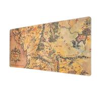 Alfombrilla de ratón XXL El Señor de los Anillos - Alfombrilla de Escritorio: El Señor de los Anillos Regalos Merchandising (Mouse Pad) Protector Escritorio : Impermeable y Antideslizante (80X35 cm)