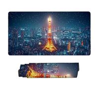 Alfombrilla de Ratón XXL para Juegos de Velocidad, Mouse Pad Torre de París, 1200 x 600 mm Alfombrilla de Ratón XXL tamaño Grande, Mejora la Precisión y la Velocidad, Alfombrilla Escritorio Mujer n-12