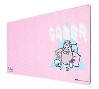 Alfombrilla de ratón XXL Pusheen - Alfombrilla de Escritorio Kawaii (Mouse Pad) Protector Escritorio : Impermeable y Antideslizante (80X35 cm)