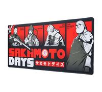 Alfombrilla ratón XXL Sakamoto Days - Alfombrilla Escritorio (Mouse Pad XXL: Protector Escritorio) | Accesorios Gaming - Tapete Escritorio : Impermeable y Antideslizante (80x35cm)