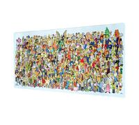 Grupo Erik Alfombrilla Raton XXL The Simpsons - Alfombrilla Escritorio XXL (Mousepad - Alfombra Escritorio) | Mousepad Gaming - Alfombra Raton : Impermeable y Antideslizante, Simpsons Regalo