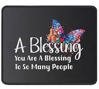 Alfombrilla De Ratón You Are A Blessing Christianty Alfombra Raton Multifuncional Mousepad Protector Mouse Pad para Oficina Pc Ordenador 25X30CM