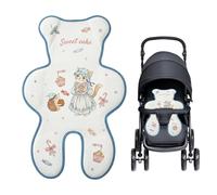Alfombrilla de refrigeración para cochecito, absorción de golpes, transpirable, almohadilla para cochecito, forro de refrigeración para cochecito, para padres, madres, niñeras, picnic, playa, parque