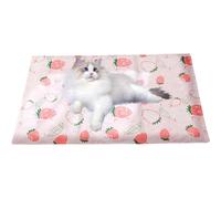 Alfombrilla de refrigeración para gatos, transpirable, refrescante, colchón, ropa de cama para dormir en interiores, hogar, viajes, camping, cómoda solución portátil