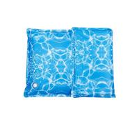Alfombrilla de refrigeración para mascotas, manta transpirable para perros, diseño interno de gel, alfombrilla de refrigeración impermeable para perros, manta refrescante suave para clima caliente