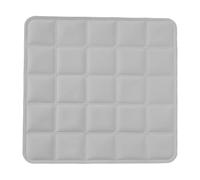 Alfombrilla de refrigeración para mascotas para gatos y perros, 16 x 16 pulgadas, almohadilla de refrigeración plegable de PVC, lavable a máquina, cojín de asiento para sofá, asiento de coche, perrera