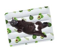 Alfombrilla de refrigeración para perro, cojín de refrigeración suave lavable, regulador de temperatura de animales, capa de descanso reutilizable, relajante de clima cálido, estructura de espuma
