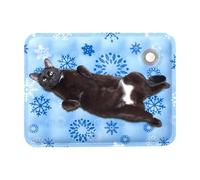 Alfombrilla de refrigeración para perros, almohadilla de refrigeración para mascotas, manta fría impermeable | Perrera de verano no tóxica, inserto de cama reutilizable para perros, superficie