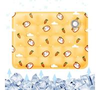 Alfombrilla de refrigeración para perros, almohadilla de refrigeración para mascotas, manta fría impermeable | Perrera de verano no tóxica, inserto de cama reutilizable para perros, superficie