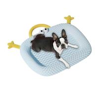 Alfombrilla de refrigeración para Perros - Bloque de Hielo portátil de PE | Alfombrilla de Gel Lavable para Perros y Gatos | Cama Auxiliar de Verano Suave no tóxica para Viajes en casa