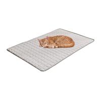 Alfombrilla de refrigeración para perros - Cojín impermeable lavable, almohadilla transpirable no antideslizante para caja de clima caliente terraza | interior y exterior -camping -perrera - Cama