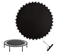 Alfombrilla de repuesto de 12 pies con 72 anillos. Almohadilla de salto resistente al agua con forma redonda e incluye extractor para una fácil inserción