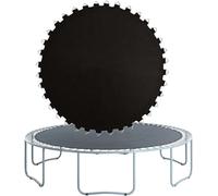 Alfombrilla de repuesto para cama elástica redonda de 14 pies, almohadilla elástica para trampolín con 64 hebillas, accesorios para trampolines de 10 pies, cubierta de seguridad