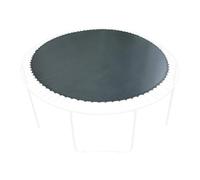 Alfombrilla de repuesto para trampolín de 6 a 14 pies, resistente con herramienta de resorte, compatible con camas elásticas de jardín, anillos en V incluidos