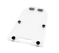 Alfombrilla de rodillo compatible con Thermomix TM7 hecha de acrílico dimensionalmente estable para mantener la planitud y funcionalidad con el tiempo (transparente)