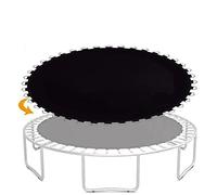 Alfombrilla de salto para cama elástica de 244 cm con 42 ojales, alfombrilla de repuesto duradera para trampolines de jardín, accesorios para diversión segura al aire libre