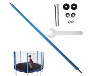 Alfombrilla de salto para renovación posterior: vigas de seguridad para trampolín, soportes de cincha para trampolín, secciones de borde de trampolín, barra recta vertical para prevención de