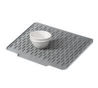 Alfombrilla de secado de platos para encimera, almohadilla de secado de platos de silicona para cocina, almohadilla plegable antideslizante para biberón, cubiertos, cuchara, tenedor, platos, tazón
