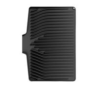 Alfombrilla de secado de platos, protector de mesa antideslizante, protector de encimera aislado, detalle de material duradero, ventaja multiusos, zonas de comedor, sala de estar, refrigerador, mesa