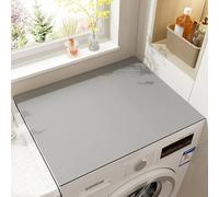 Alfombrilla de secado de platos súper absorbente, parte trasera de goma antideslizante, uso en cocina y baño, resistente a las manchas, color gris claro, 40 x 120 cm, ideal para cafeteras y más