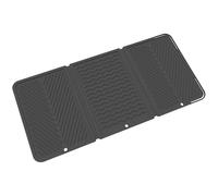 Alfombrilla de secado de silicona, alfombrilla de silicona, alfombrilla seca de silicio plegable | Protector resistente al calor no deslizante 22 x 11 pulgadas para bebidas de bar y cena, organiz