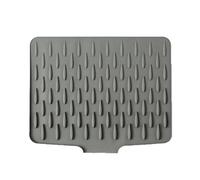 Alfombrilla de secado de silicona, antideslizante, resistente al calor, almohadilla de secado rápido, diseño protector antideslizante, para tazas de cocina en casa, ollas, fregaderos, utensilios