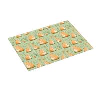 Alfombrilla de secado para encimera de cocina, 45,7 x 60,9 cm, absorbente, de microfibra, antideslizante, con trabilla para colgar