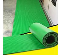 Alfombrilla de seguridad antideslizante de goma resistente para zonas industriales y de cajas de fusibles, diseño dieléctrico para máxima protección y durabilidad