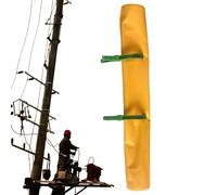 Alfombrilla de seguridad eléctrica - Almohadilla aislante de alto voltaje EVA | Manta aislante protectora de 400 V | Almohadilla aislante adecuada para trabajos eléctricos, seguridad en el lugar de