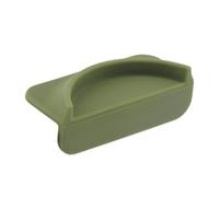 Alfombrilla de silicona - Alfombrilla manual de lengua, estera de café fácil, almohadillas negras para alimentos | Tapetes de Apisonamiento CoffeeTamp, Accesorios No Sli para Máquinas Espresso