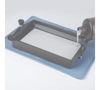 Alfombrilla de silicona de 400 x 300 mm para protección contra derrames de resina para limpieza o transferencia de resina, accesorios para impresión 3D