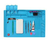 Alfombrilla de silicona ESD antiestática antideslizante de 30 cm x 45 cm para reparaciones de soldadura de smartphones y tablets