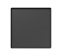 Alfombrilla de silicona grande de 50 x 50 cm, antideslizante, para mini refrigerador, prevención de fugas de agua, protector de encimera, color gris (negro B)