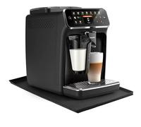 Alfombrilla de silicona impermeable para cafeteras automáticas y automáticas, para De'Longhi Magnifica, Philips Lattego, Siemens EQ.6 Plus Serie entre otros, 47 x 30 cm (Black)