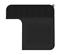 Alfombrilla de silicona para café: protección de la estación de espresso, control de derrames con protección de superficie, resistencia al calor con seguro de mostrador, accesorios de bar, almohadilla