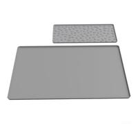 Alfombrilla de silicona para cafetera, 60 x 40 cm, antideslizante, secado rápido, para tazas calientes de cocina (A)