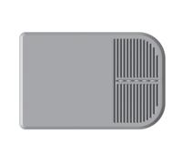 Alfombrilla de silicona para cafetera con bandeja de goteo, 60 x 40 cm, a prueba de fugas, para encimera, cocina, parte trasera de goma antideslizante, reducción de ruido, compatible con máquinas