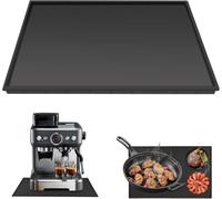 Alfombrilla de silicona para cafetera,delonghi rivelia, para cafeteras automáticas, color negro, para cafeteras automáticas, accesorios con