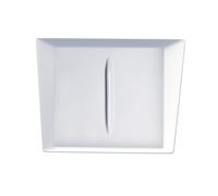 Alfombrilla de silicona para cargador inalámbrico de consola central, color blanco