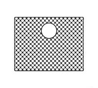 Alfombrilla de silicona para el área de drenaje del fregadero con diseño de panal para acelerar el secado y reducir el agua estancada (C)