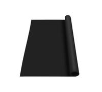 Alfombrilla de Silicona para encimera, Alfombrilla Protectora Multiusos Antideslizante para Estufa de Cocina, Cocina de inducción y Mesa, 1 ud.,Negro,60x120cm